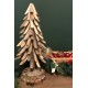 Driftwood Christmas Tree made from reclaimed wood with a rustic woodland feel