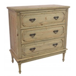 Bleached Mahogany Chest of Drawers